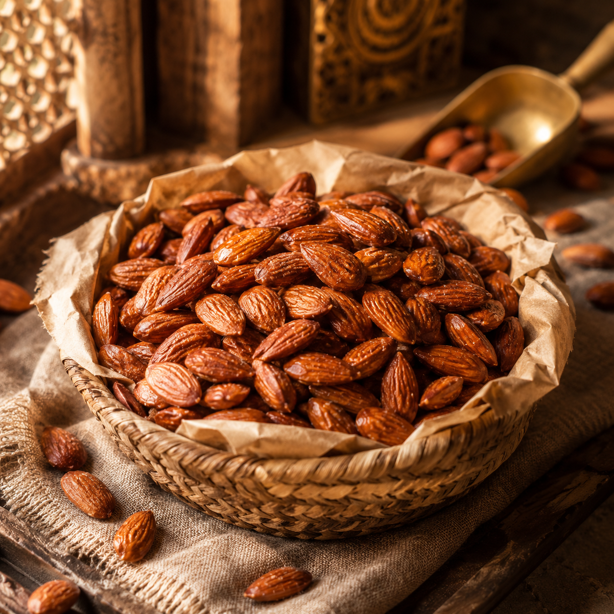 لوز محمّص